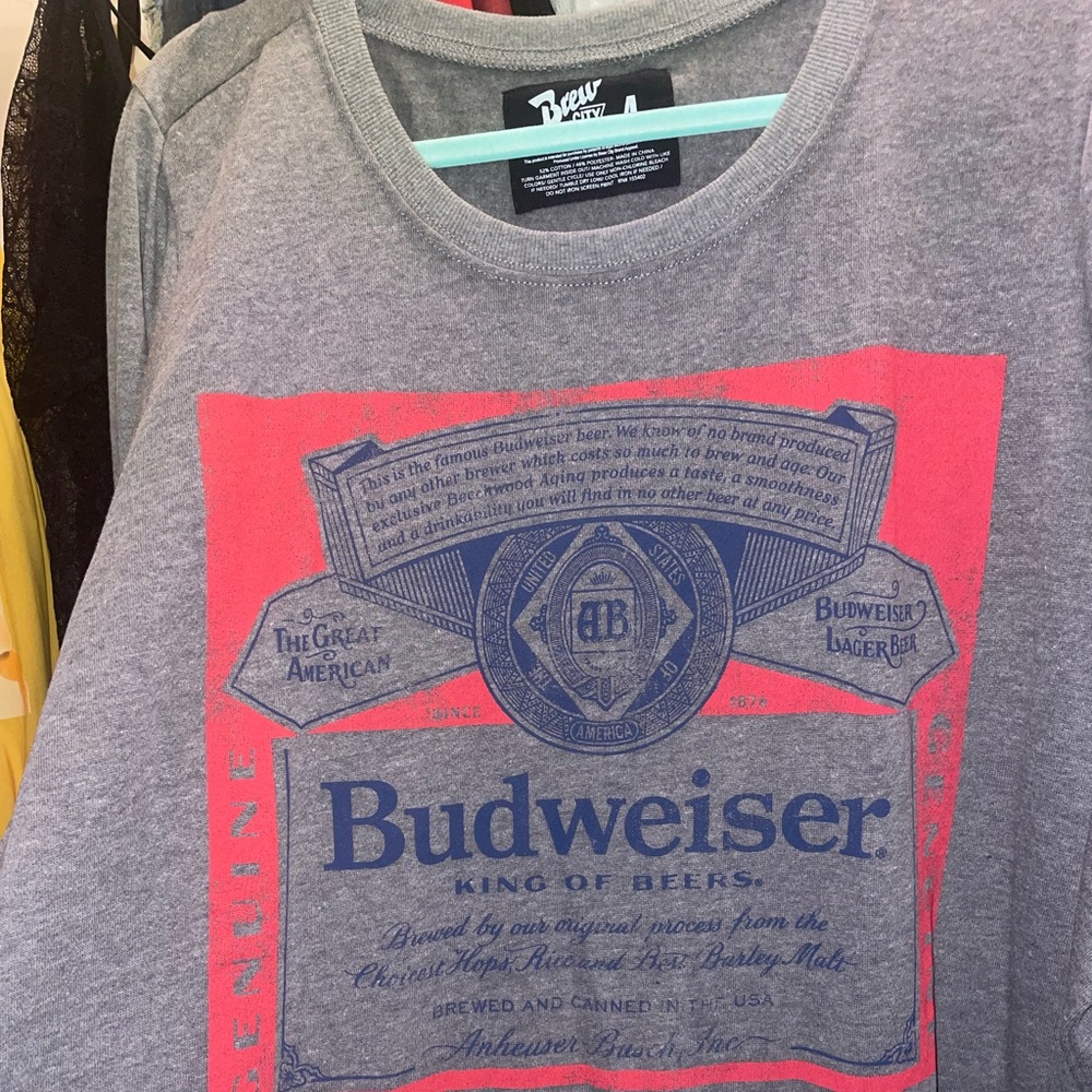 Torrid Budweiser sweat shirt 4x